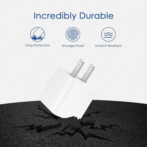 i Phone Charger,2Pack 6FT 5W USB to Lightning Cable Quick Fast Charging Cord USB Wall Chargers Power Adapter for i Phone 13/12/11/X/8 Plus/XR/XS M...