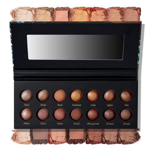 LAURA GELLER NEW YORK The Delectables 14 Multi-Finish Baked Eyeshadows Champagne Cheers...