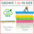 bioGo 30 Pack Compostable Pop-Up Sponges - Expanding, Non-Scratch, Plant-Based Dish Sponges...
