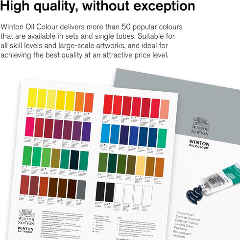 Winsor & Newton Winton Oil Color, 200ml (6.75-oz) Tube, Phthalo Deep Green...