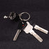FEBRYTOLD 5 Pcs Car Parts Model Key Chains - Colorful Turbo, Black Manual Gearbox, Tire Rim, Blue Brake Rotor, Red Spring Shock-absorber Keychains...