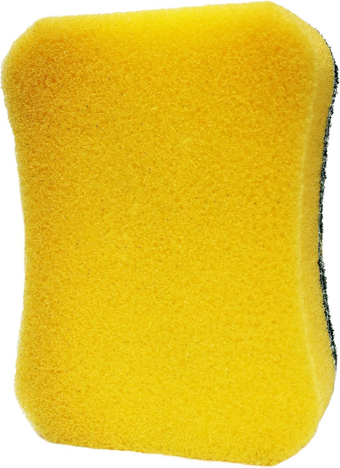 ETERNA Double Action Sponge, Heavy Duty Scrub Sponge, Non-Scratch, Ideal for Washing Dishes and Cleaning Kitchen (12 Units)...