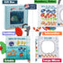 Baby Books Toys, Touch and Feel Cloth Soft Crinkle Books for Babies,Toddlers Infant,Early Learning Infant Tummy Time Sensory Toys,Baby Books 0-6 6...