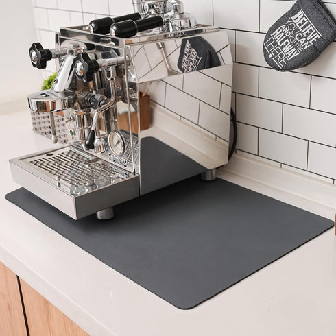 GRANNY SAYS Dish Drying Mat for Kitchen Counter, Coffee Bar Mat for Countertops, Super Absorbent Drying Mat Fit Under Coffee Maker, Coffee Accesso...