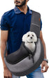 FDJASGY Pet Sling Carrier for Small Dogs Cats,Breathable Mesh Travelling Hand Free Puppy Backpack with Pouch and Adjustable Strap Carrier...