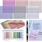800Pcs Transparent Sticky Notes, 3"x3" Clear Sticky Notes with lined, Waterproof Translucent Sticky Note Pads for Books Annotation, Clear Post it ...