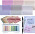 800Pcs Transparent Sticky Notes, 3"x3" Clear Sticky Notes with lined, Waterproof Translucent Sticky Note Pads for Books Annotation, Clear Post it ...