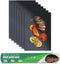 Grill Mats for Outdoor Grill Set of 7 Black Grilling Mats Grill Tools BBQ Accessories Non-Stick Heavy Duty Teflon Grill Sheets for Charcoal Grill ...