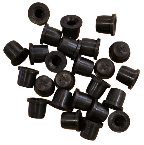 (25 Pack) Brake Bleeder Screw Caps Grease Zerk Fitting Cap Rubber Dust Cover...