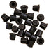 (25 Pack) Brake Bleeder Screw Caps Grease Zerk Fitting Cap Rubber Dust Cover...