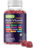 Womens Multivitamin Gummies - Immune Support - 12 in 1 Essential Daily Vitamins & Minerals - Vitamin A, C, D3, E, B6, B12, Folic Acid, Biotin, Cal...