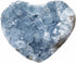 rockcloud Natural Raw Blue Celestite Mineral Healing Crystal Cluster Geode Irregular Home Decoration Gemstone Specimen Large...