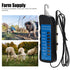 Electrical Fence Voltage Tester, Handheld Light Fence Fault Finder Tester, Troubleshooter High Voltage 600 to 7000V Gardening Tools, Locator Check...