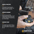 Work Sharp Portable Pivot Knife Sharpener, WSEDCPVT EDC, Black...