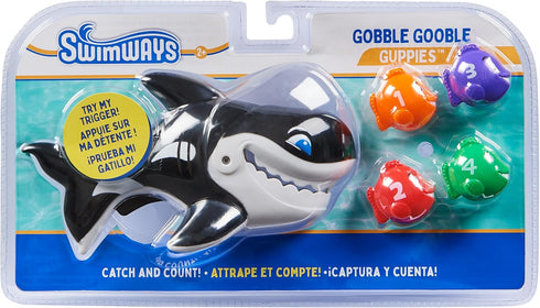 SwimWays Gobble Gobble Guppies Educational Water Toy, Pool Party Favors & Bath Toys for Kids Ages 2 and Up...