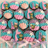 Marine Theme Cake Fondant Silicone Mold,Seashell, Conch, Starfish, Fish,Under the Sea Style Handmade Pastry Baking Molds for Cookie Chocolate Cand...