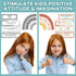 gisgfim 34 Pcs Spanish Groovy Hippie Growth Mindset Posters Banners Classroom Bulletin Board Decor Positive Sayings Accents Display Set Teacher Ed...