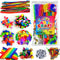 WAU CRAFTS Arts and Crafts Supplies for Kids - 1750 pcs Crafting for School Kindergarten Homeschool - Supplies Set for Kids Craft Art - Supply Kit...