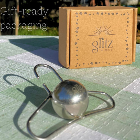 Stainless steel Chilling Coffee Espresso Ball for Coffee Lovers Gold Silver Java Ball Brew Chilling Ball (Silver)...