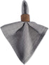 DII Variegated Tabletop Collection, Napkin Set, 20x20, Gray, 6 Piece...