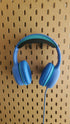 Just Hanging' Headphone Hanger Holder, Compatible with IKEA SKADIS pegboard (Matte Black)...
