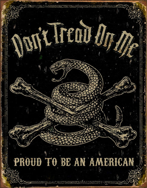 Desperate Enterprises Tin Signs TSN1692-BRK DTOM Proud American...