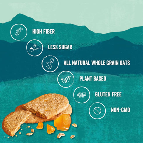 Nairn's Gluten-Free Stem Ginger Oat Grahams - Healthy, Tasty and Safe for Celiacs. Perfect On-the Go Snack .High Fiber, No Artificial Colors, Flav...