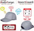 $averPak InsectGuard Mosquitoes Flies Ticks Insect Repellent Mens Womens Hiking Camping and Hunting BodyForge Baseball Caps...