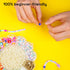 ARTISTRO 3000 pcs Bracelet Making Kit - Friendship Bracelet Kit for Jewelry Making with Pearl Beads, Clay Beads, Letters, Stars, Flowers, Hearts -...