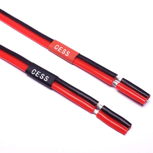 CESS-064-2f Speaker Cables to RCA Plugs Adapter, 2-Channel (2 FEET)...