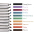 Gold Eyeliner Pen, Gel Eyeliner Pencil Waterproof Smudgeproof, Colored Creamy Eye Liner Pen with Built-in Sharpener for Creating Winged Eyeliner L...