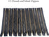 Beaulegan Metal Zippers 10 Pcs - #3 Antique Brass Close-end 7.9 Inch (20 cm), Black...