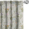 Ambesonne Floral Curtains, Vintage Garden Plants Herbs Flowers Botanical Classic Design Art, Window Treatments 2 Panel Set for Living Room Bedroom...