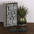 Primitives by Kathy 28579 Polka Dot Trimmed Box Sign, 4 x 7.5-Inches, All Stages...