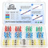 160 Pcs Solder Seal Wire Connectors Kit, Electrical Connectors Heat Shrink Wire Connectors Waterproof Electrical Cable Butt Terminals for Marine A...