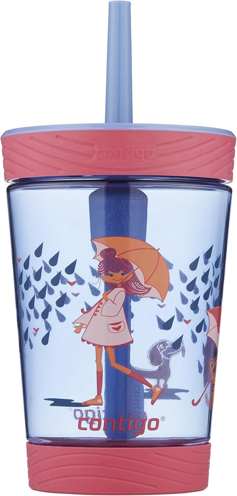 Contigo Kids Spill-Proof 14oz Tumbler with Straw and BPA Free Plastic...