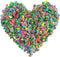 3000 PCS Nail Art Slices Polymer Slices DIY Nail Art Supplies Making Kit Decoration Arts Crafts(Leaves Slices)...
