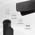 Mouse pads, 3 PCS, Black Standard Mouse Pads, Office and gaming,stitched Edges, rubber anti slip base mouse pad, dirt resistant, durable, square, ...