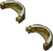 EBC Brakes 715G Water Grooved Brake Shoe, Metallic...