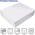 Better Office Products White EVA Foam Sheets, 30 Pack, 2mm Thick, 9 x 12 Inch, White Color, for Arts and Crafts, 30 Sheets Bulk Pack...