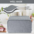 BAGSPRITE Slow Cooker Cover For Crock Pot and Hamilton Beach 6-8 qt Slow Cooker, Oval Crokpot Cover Dust Cover, Appliance covers Grey...