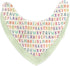 Baby Bib for Drooling and Teething with Pacifier or Teething Toy Attachment - ABC I Love You...