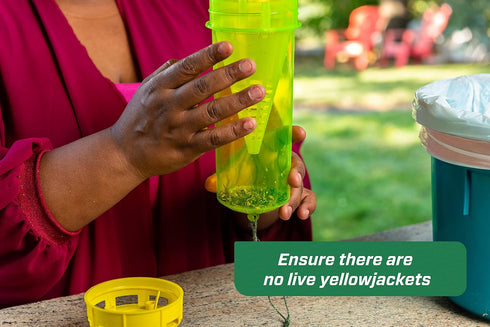 RESCUE! Yellowjacket Attractant – for RESCUE! Reusable Yellowjacket Traps – 4 Week Supply - 2 Pack...