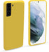 S21 Plus Phone Case | 3 Layers Extra Slim Premium Liquid Silicone with Microfiber Cloth and PC Material. Shockproof with Soft Edges and Hard Back....