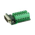 TwinkleBay DB15 Breakout Connector 15 Pin Connector Male with Nut...
