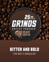 Grinds Coffee Pouches |Tobacco Free, Nicotine Free Healthy Alternative | 3 Cans of Black Coffee | 18 Pouches Per Can | 1 Pouch eq. 1/4 Cup of Coff...