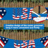 Probsin Large 4th of July Banner 120"x20" Decorations Independence Day Yard Sign Patriotic Hanging Decor American Hearts USA Party Supplies for In...