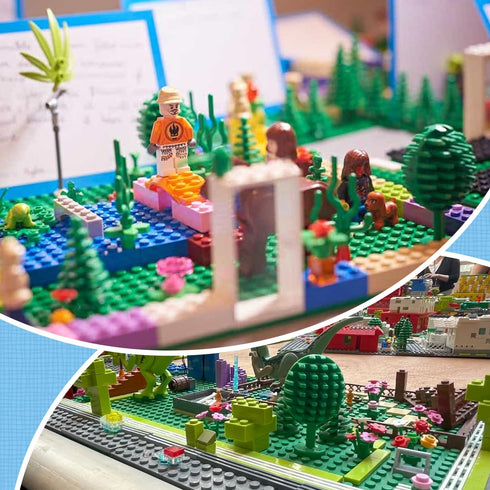 10x5 inch Classic Baseplates, Building Bricks Plates Compatible for Major Brands, Ideal for Kids 6+ & STEM Activities, Inspiring Creativity & Lear...