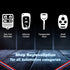 KeylessOption Key Fob Replacement for 2007 2008 2009 2010 2011 Chrysler Aspen Dodge Dakota Durango Ram Remote, 4-Button KOBDT04A, Programming Guid...