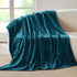 Whale Flotilla Flannel Fleece Throw Blanket for Couch Sofa Bed, Lightweight Breathable Soft Throws Plush Fluffy Chevron Design Decorative Blankets...